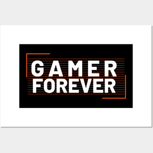 Gamer Forever Posters and Art